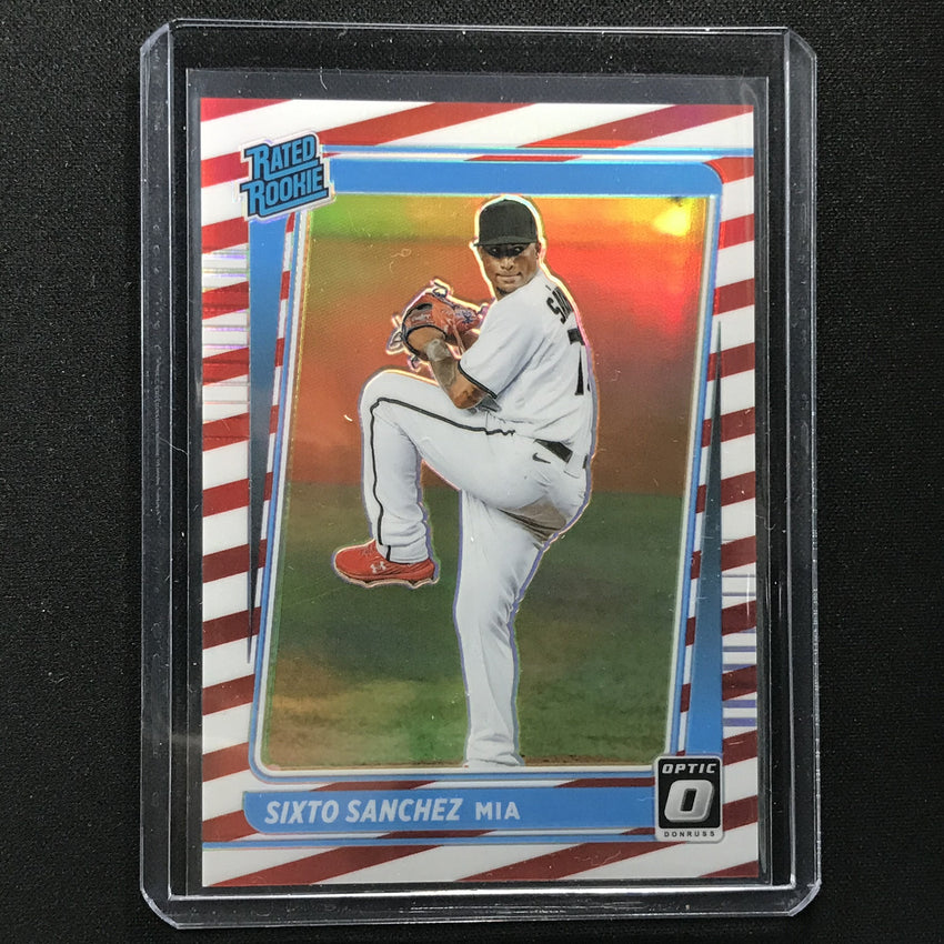 2021 Donruss Optic Sixto Sanchez Rated Rookie Choice Freedom 20/45