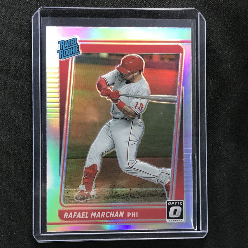 2021 Donruss Optic RAFAEL MARCHAN Rated Rookie Holo Silver #82