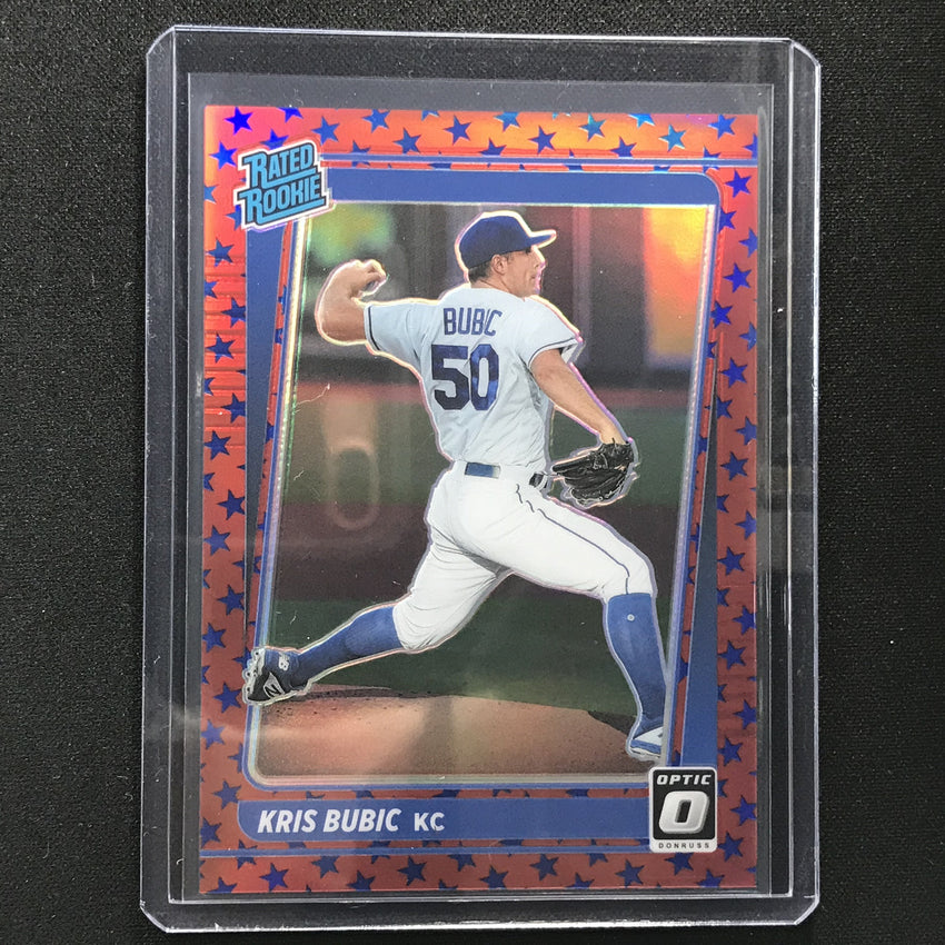 2021 Donruss Optic Kris Bubic Rated Rookie Choice Liberty 3/45
