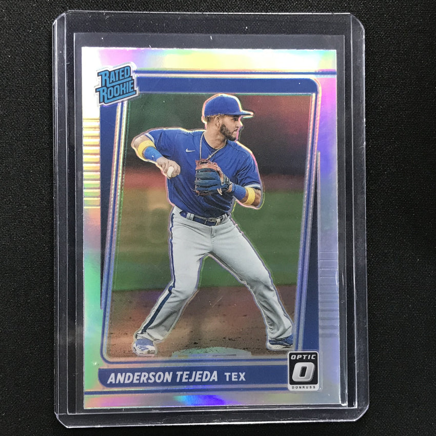 2021 Donruss Optic ANDERSON TEJEDA Rated Rookie Holo Silver #84