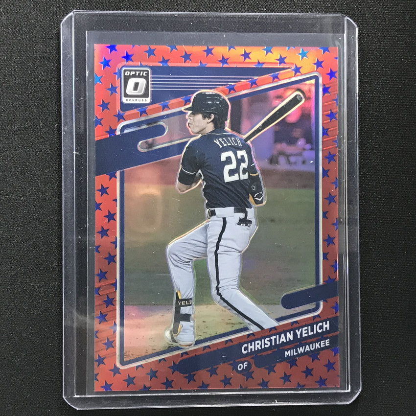 2021 Donruss Optic Christian Yelich Choice Liberty 23/45