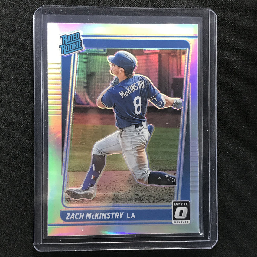 2021 Donruss Optic ZACH MCKINSTRY Rated Rookie Holo Silver #95