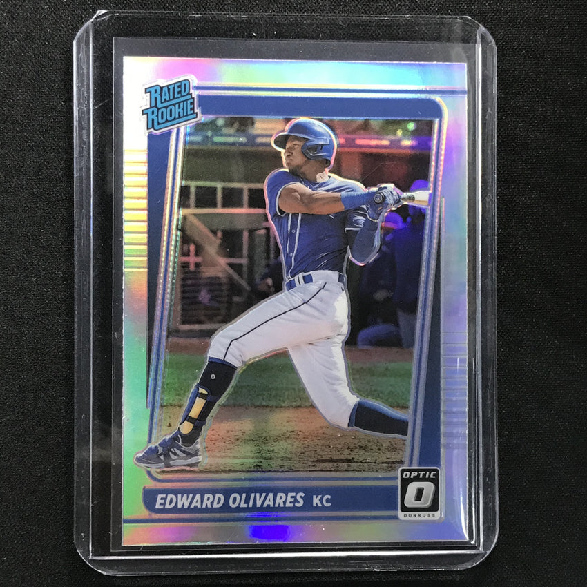 2021 Donruss Optic EDWARD OLIVARES Rated Rookie Holo Silver #97