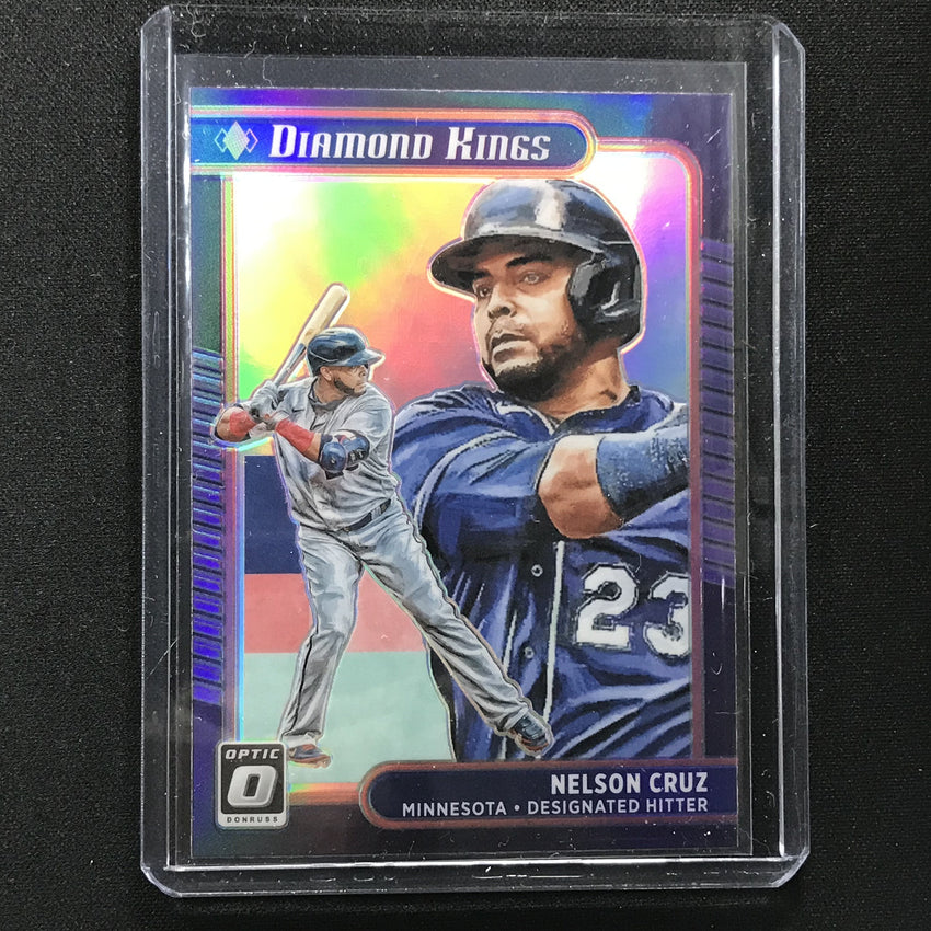 2021 Donruss Optic NELSON CRUZ Diamond Kings Holo Silver #6