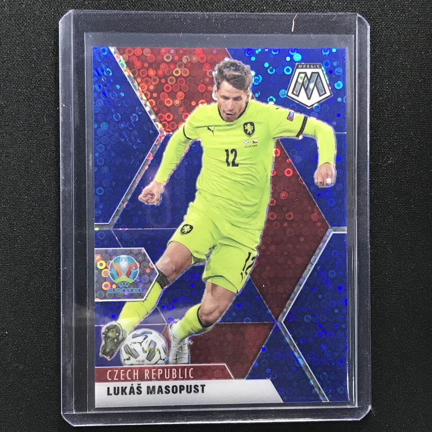 2020-21 Mosaic UEFA Euro LUKAS MASOPUST Blue Circles 68/99 #32