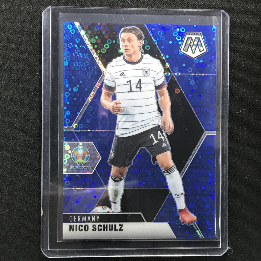 2020-21 Mosaic Uefa Euro Nico Schulz Blue Circles 85/99 No 127