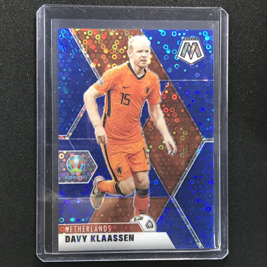 2020-21 Mosaic UEFA Euro DAVY KLAASSEN Blue Circles /99 #146