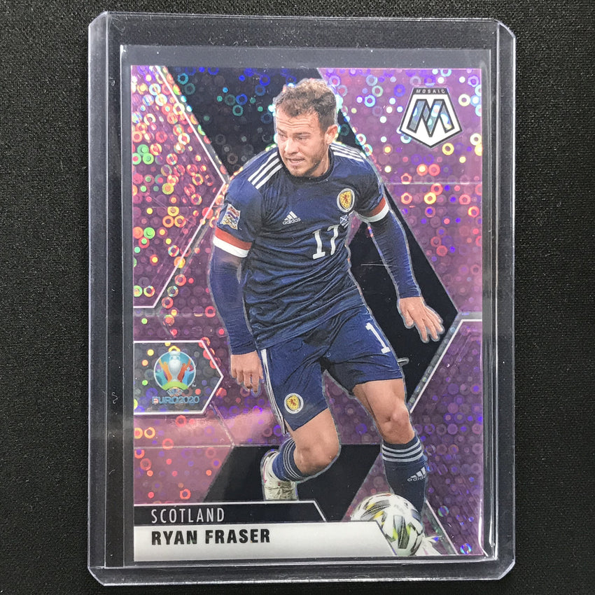 2020-21 Mosaic Uefa Euro Ryan Fraser Purple Circles 17/49 No 85
