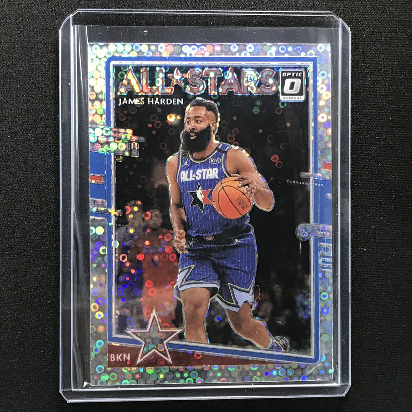 2020-21 Donruss Optic JAMES HARDEN All Stars Fast Break Holo Silver #5