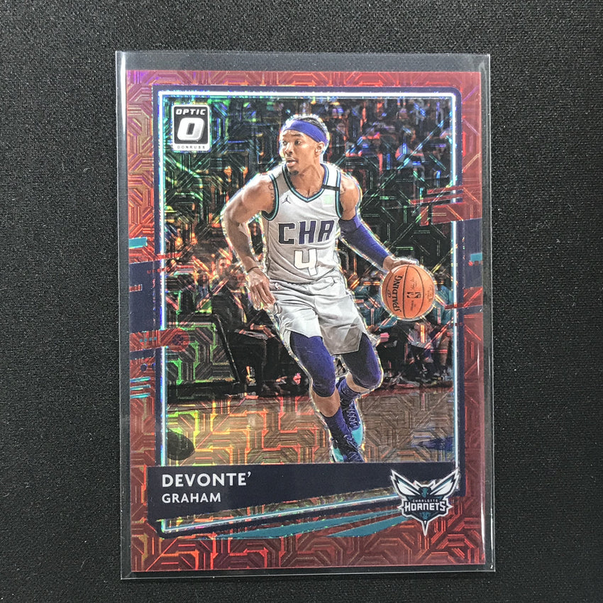 2020-21 Donruss Optic Devonte Graham Choice Red Mojo 62/88