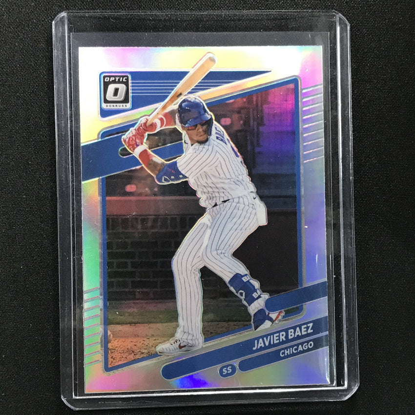 2021 Donruss Optic JAVIER BAEZ Holo Silver #147