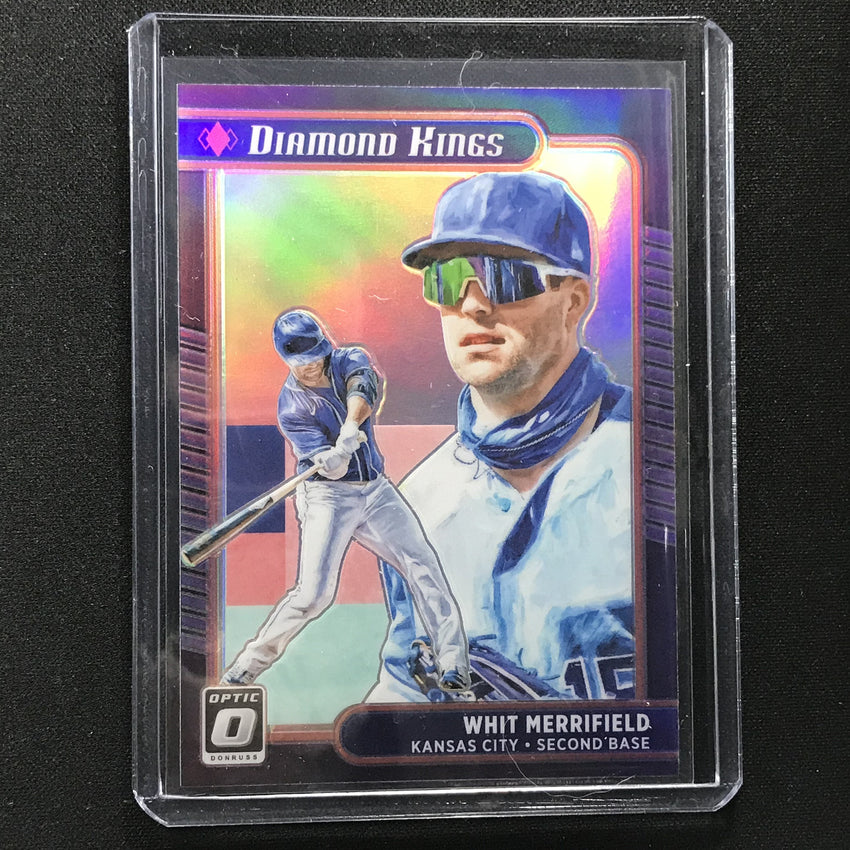 2021 Donruss Optic WHIT MERRIFIELD Diamond Kings Holo Silver #9