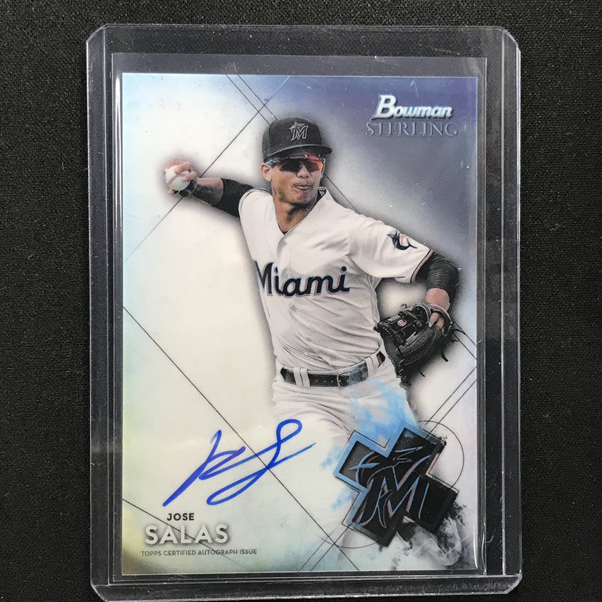 2021 Bowman Sterling JOSE SALAS Prospect Auto #JS