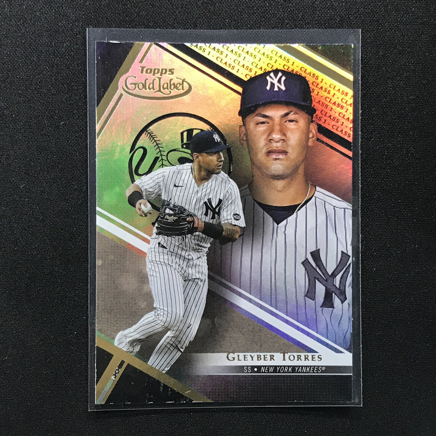 2021 Gold Label GLEYBER TORRES Class 1 Black #91