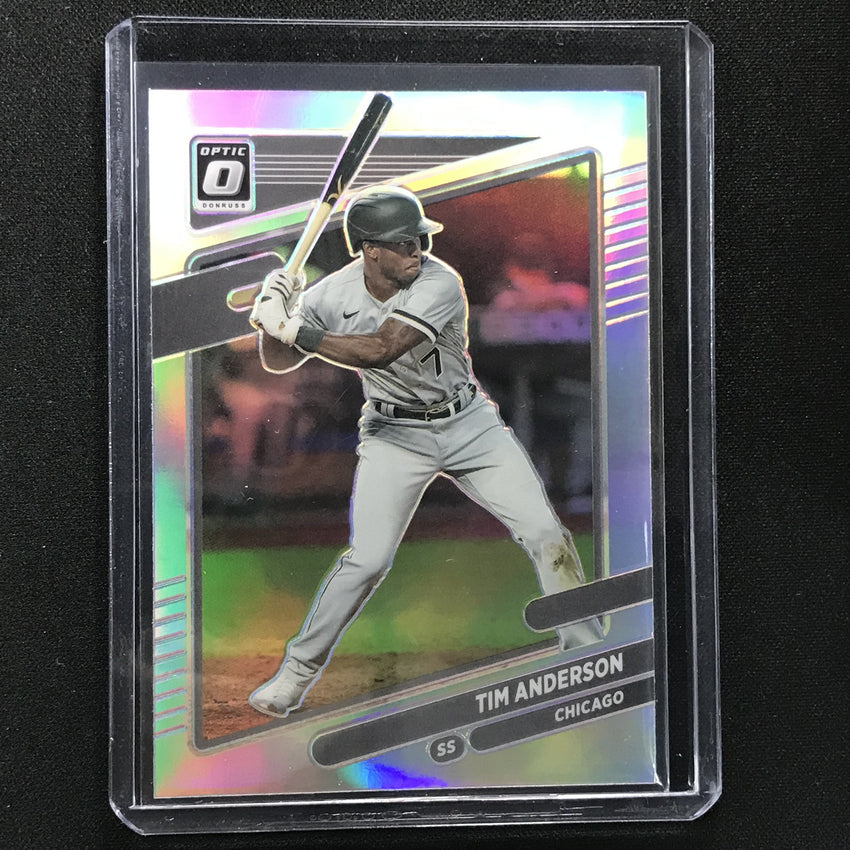 2021 Donruss Optic TIM ANDERSON Holo Silver #181
