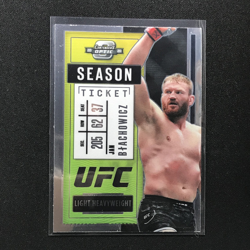 2021 Chronicles JAN BLACHOWICZ Contenders Optic Season Ticket Base #269