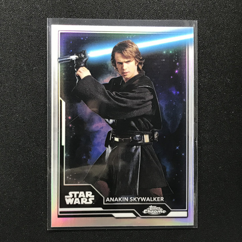 2021 Topps Chrome Star Wars Legacy Anakin Skywalker Lightsaber Wielders No 2