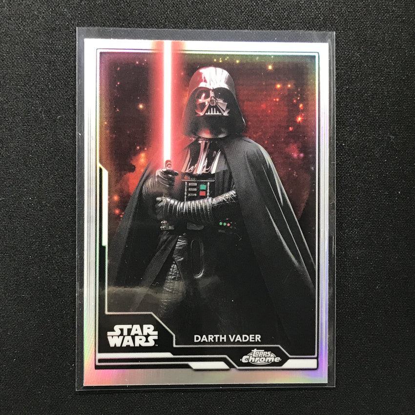 2021 Topps Chrome Star Wars Legacy Darth Vader Lightsaber Wielders No 3