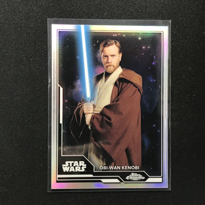 2021 Topps Chrome Star Wars Legacy Obi-wan Kenobi Lightsaber Wielders No 15