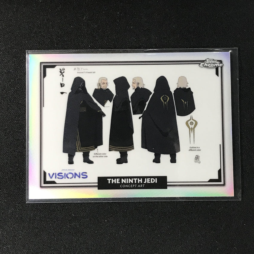 2021 Topps Chrome Star Wars Legacy The Ninth Jedi Visions Concept Art No 12