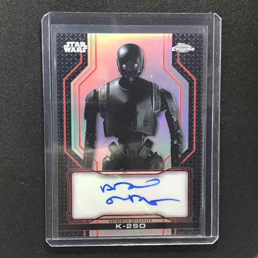 2021 Topps Chrome Star Wars Legacy Alan Tudyk As K-2so Age Of Rebellion Auto No At