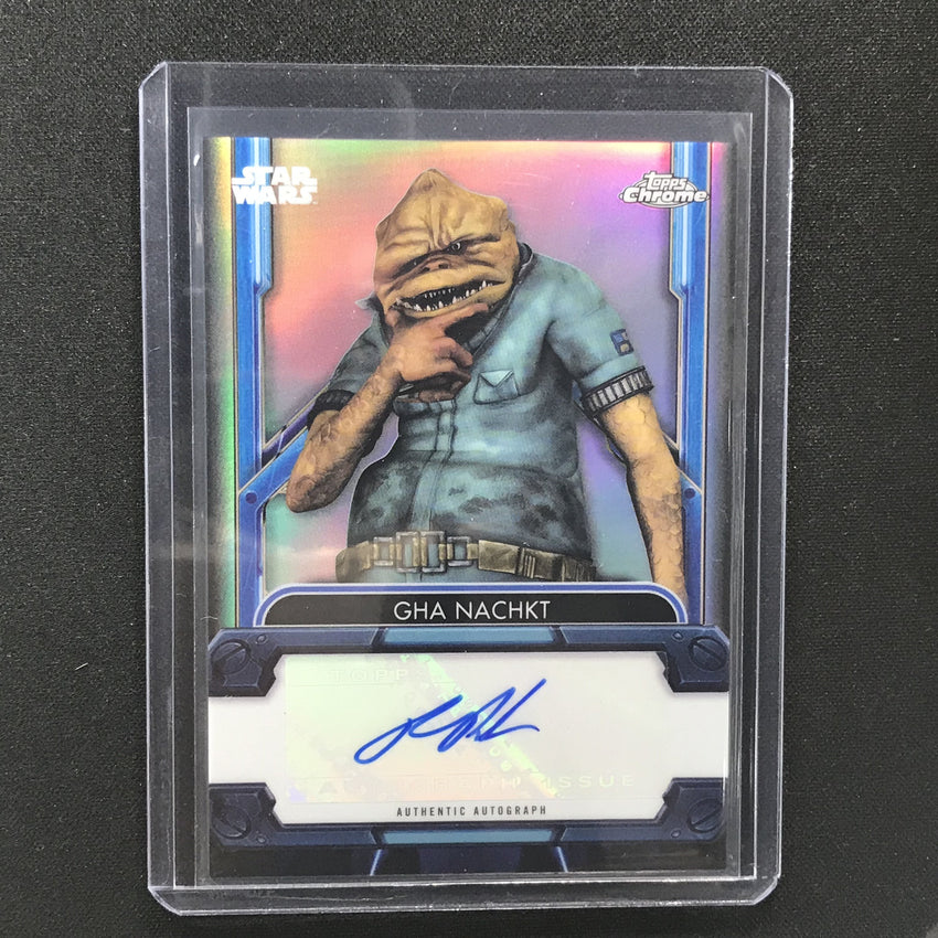 2021 Topps Chrome Star Wars Legacy RON PERLMAN AS GHA NACHKT Republic Auto #RP