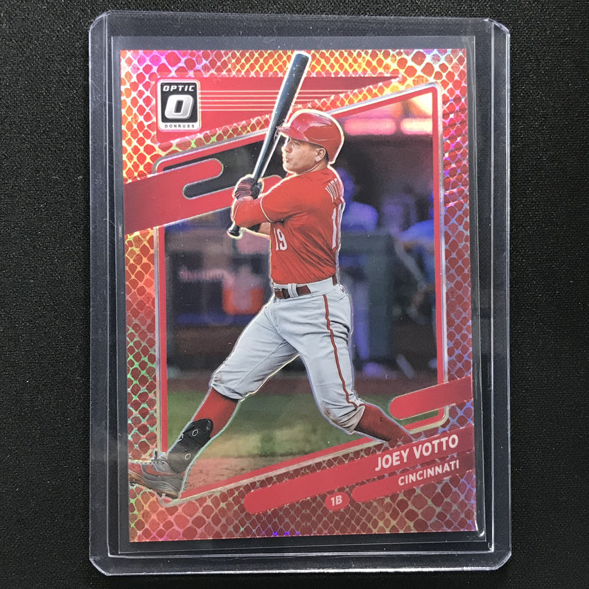 2021 Donruss Optic Joey Votto Choice Red Dragon /110