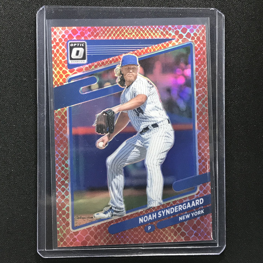 2021 Donruss Optic Noah Syndergaard Choice Red Dragon /110