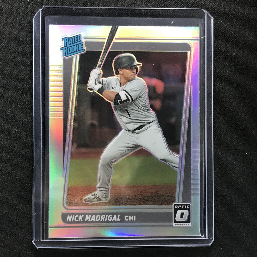 2021 Donruss Optic NICK MADRIGAL Rated Rookie Holo Silver #49