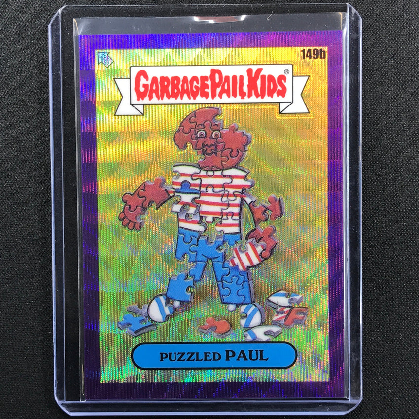 2021 Chrome Garbage Pail Kids Gpk Os4 Puzzled Paul Purple Wave /250 No 149b