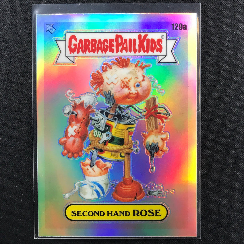 2021 Chrome Garbage Pail Kids GPK OS4 SECOND HAND ROSE Refractor #129a