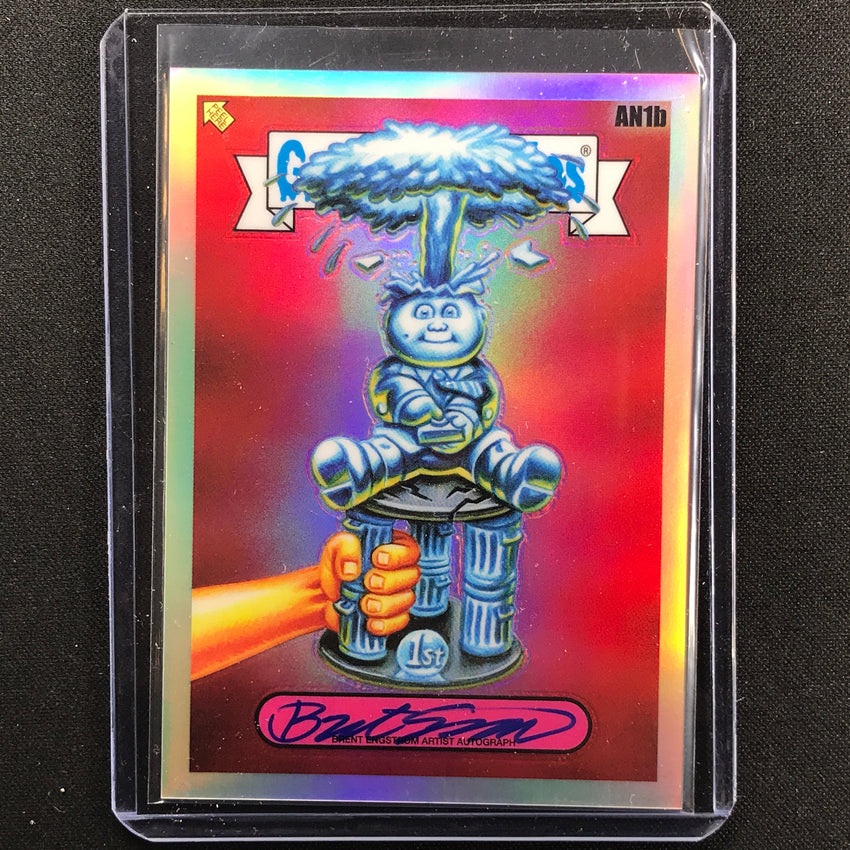 2021 Chrome Garbage Pail Kids Gpk Os4 Alloy Adam Brent Engstrom Artist Auto /50