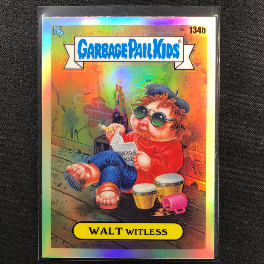 2021 Chrome Garbage Pail Kids GPK OS4 WALT WITLESS Refractor #134b