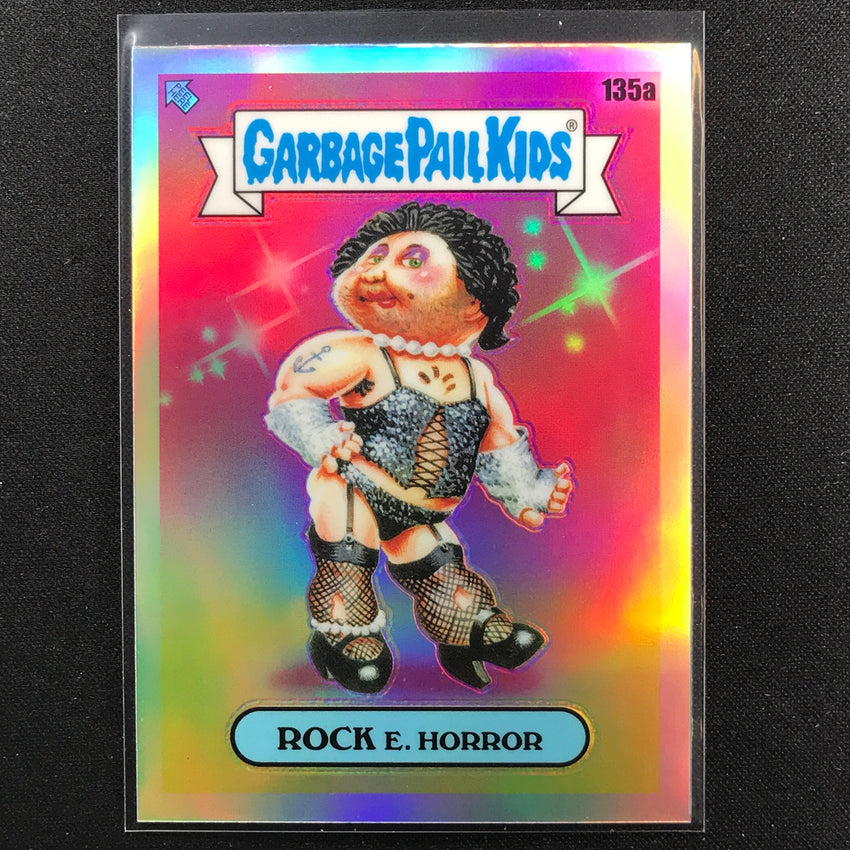 2021 Chrome Garbage Pail Kids Gpk Os4 Rock E. Horror Refractor No 135a