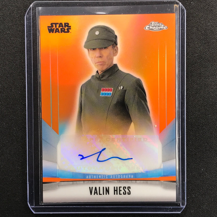 2022 Chrome Star Wars Mandalorian Beskar Richard Brake As Valin Hess Auto 13/25