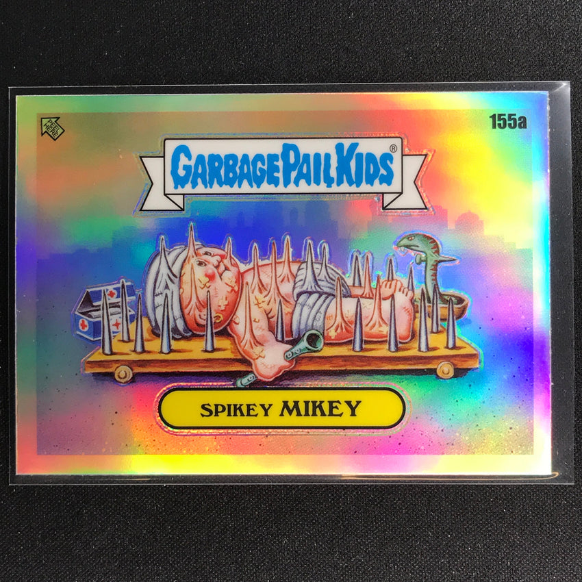 2021 Chrome Garbage Pail Kids Gpk Os4 Spikey Mikey Refractor No 155a ...