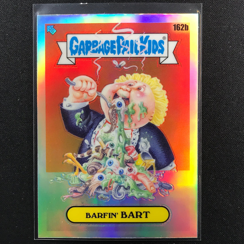 2021 Chrome Garbage Pail Kids Gpk Os4 Barfin Bart Refractor No 162b