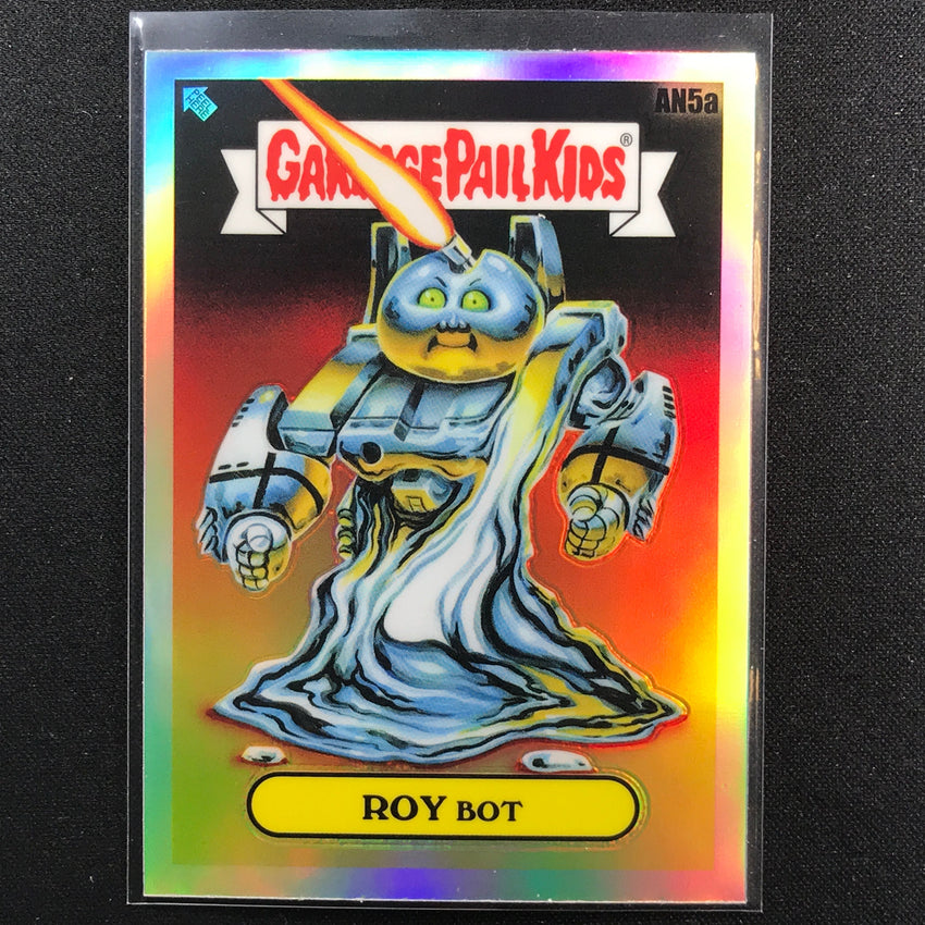 2021 Chrome Garbage Pail Kids Gpk Os4 Roy Bot Refractor No An5a