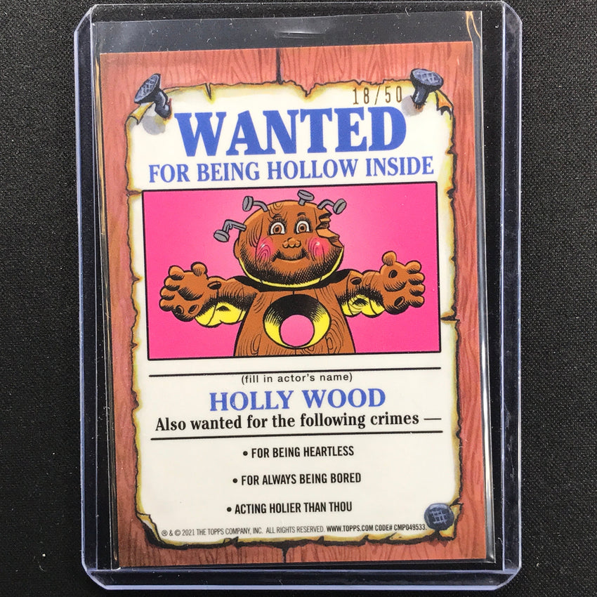 2021 Chrome Garbage Pail Kids Gpk Os4 Alloy Adam Brent Engstrom Artist Auto /50
