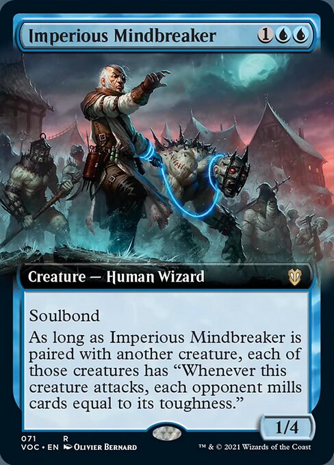 Extended Imperious Mindbreaker - No 71 Commander Crimson Vow