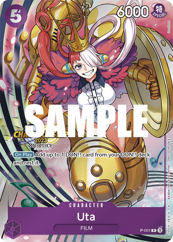 Uta - P-031 - Championship 2023 Event Pack Promo