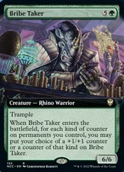 EXTENDED Bribe Taker #155 -  New Capenna Commander