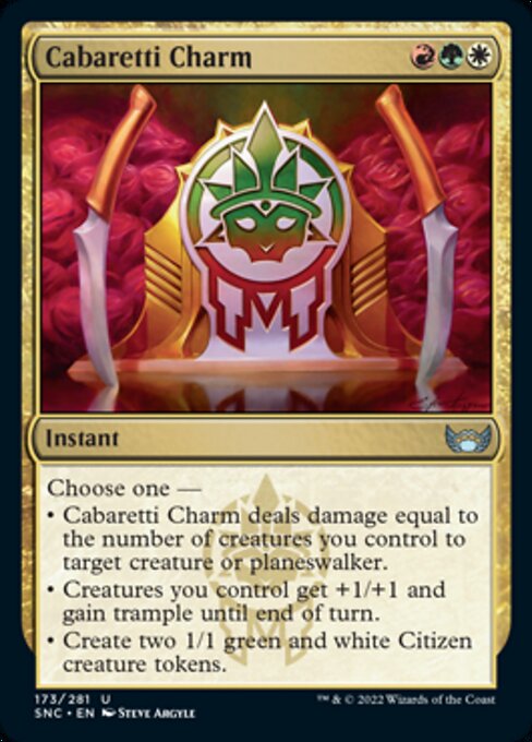 Cabaretti Charm 173/281 - Uncommon   Streets of New Capenna