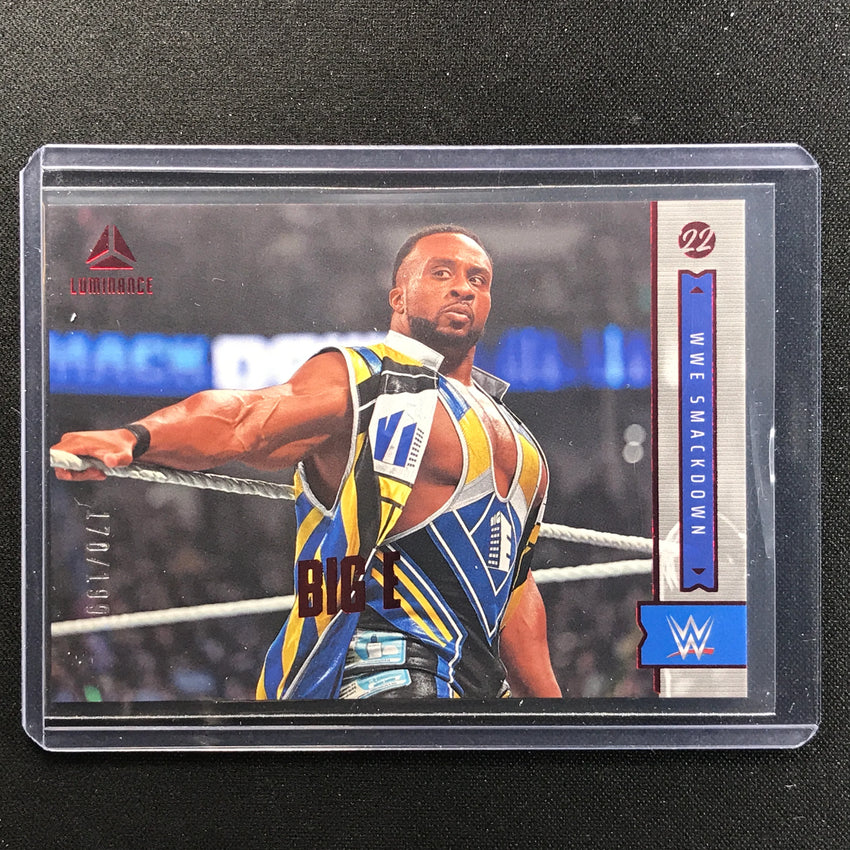 2022 Chronicles Wwe Big E Luminance Red 170/199
