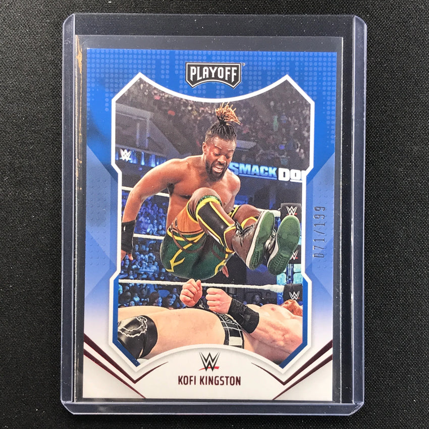2022 Chronicles Wwe Kofi Kingston Playoff Red 71/199