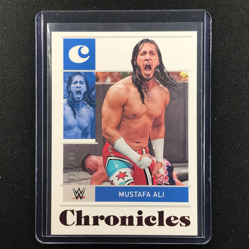 2022 Chronicles Wwe Mustafa Ali Base Set Chronicles Red 39/199