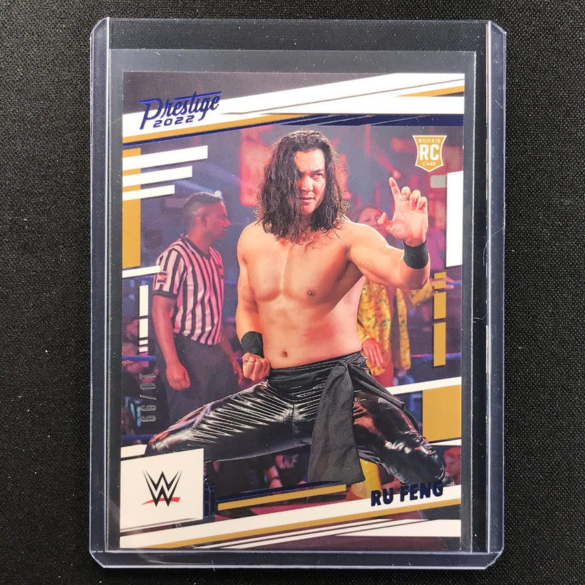 2022 Chronicles Wwe Ru Feng Prestige Rookie Blue 10/99