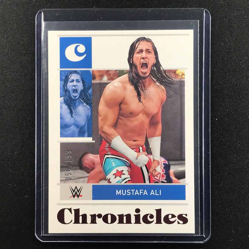 2022 Chronicles Wwe Mustafa Ali Base Set Chronicles Red 56/199