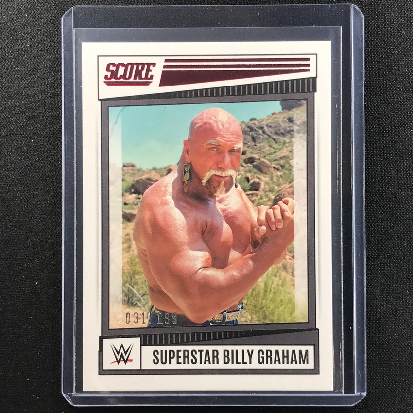 2022 Chronicles Wwe Superstar Billy Graham Score Red 31/199