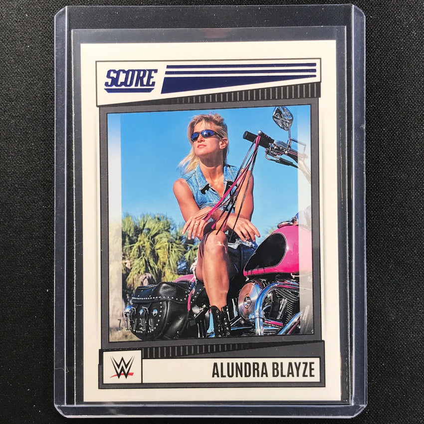 2022 Chronicles Wwe Alundra Blayze Score Blue 71/99